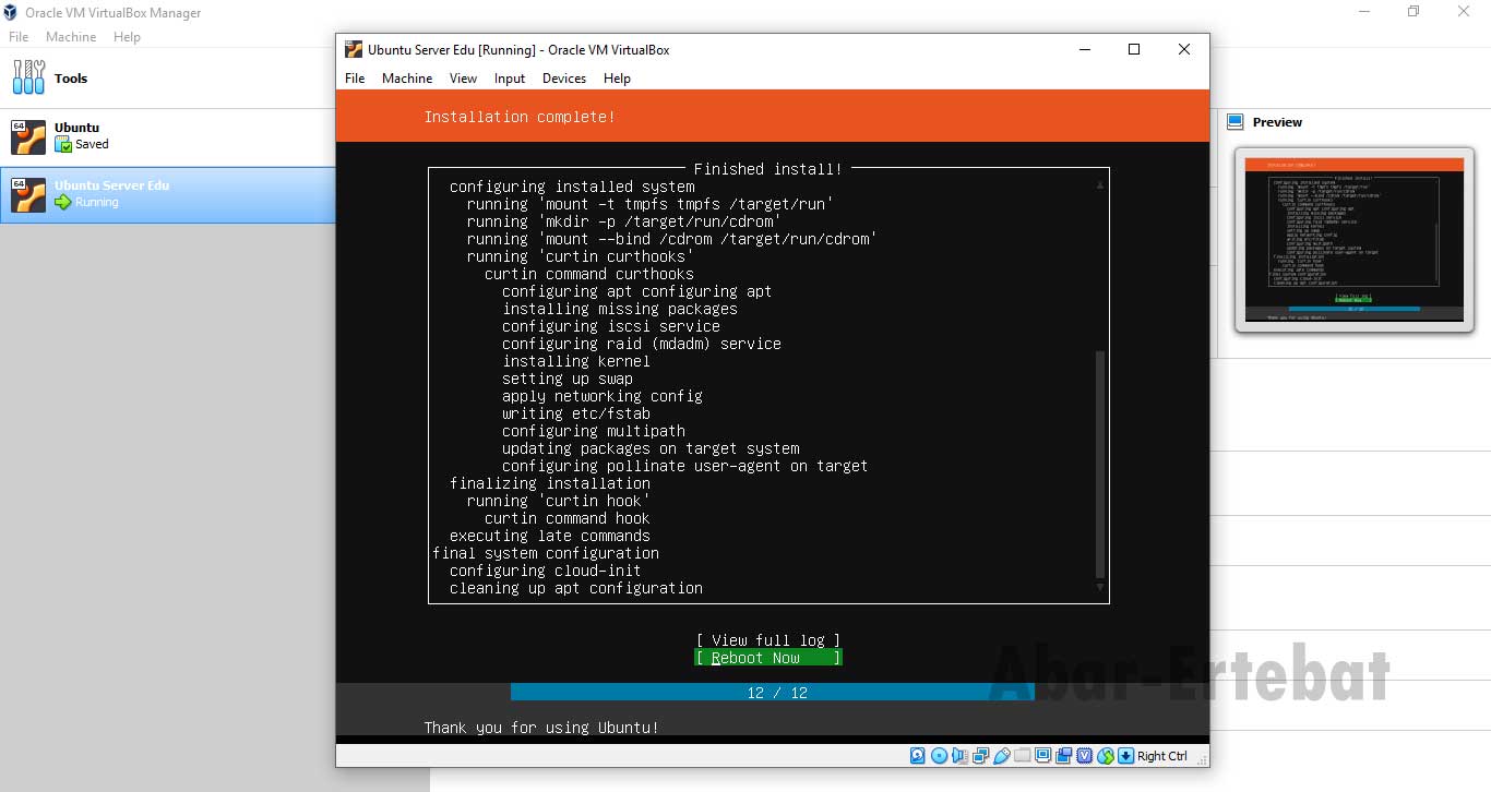آموزش نصب Ubuntu 24